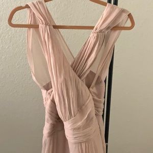 ASOS Formal Light Pink Long Dress